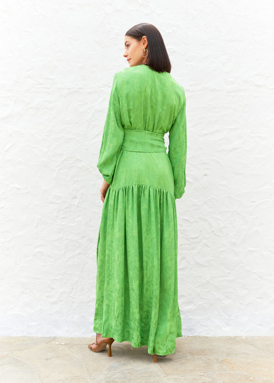 Vestido Egeo Verde