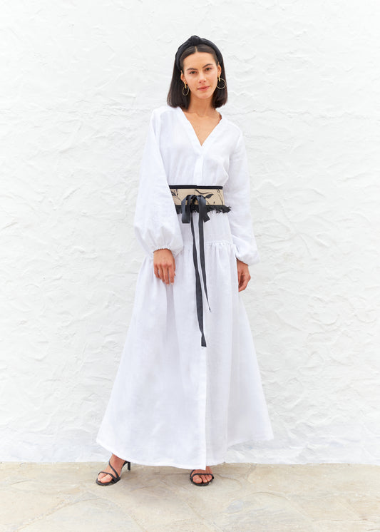 White Aegean Dress