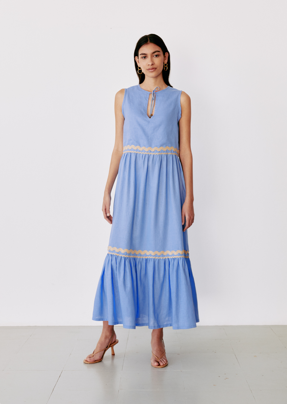 Blue Ondulina Dress