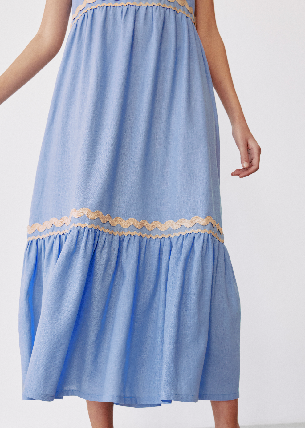Blue Ondulina Dress